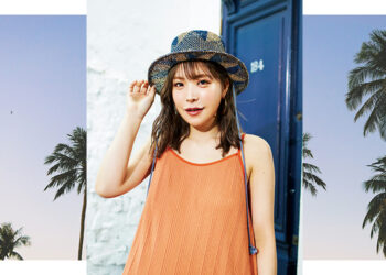Straw Hat & Flat sandals -Summer Vacances-
